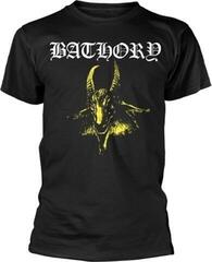 T-shirt Bathory Goat (Yellow) Black L T-shirt