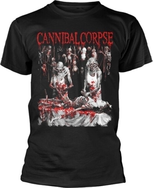 T-shirt Cannibal Corpse Butchered At Birth (Explicit) Black S T-shirt