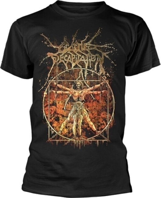 T-shirt Cattle Decapitation Vitruvian Black S T-shirt