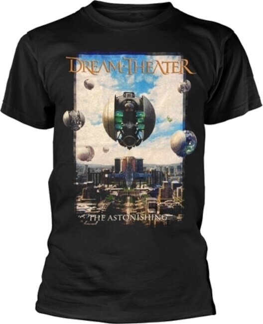 T-särk Dream Theater The Astonishing Black 2XL T-särk