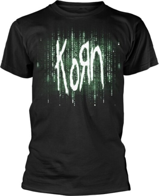 T-shirt Korn Matrix Unisex Black XL T-shirt