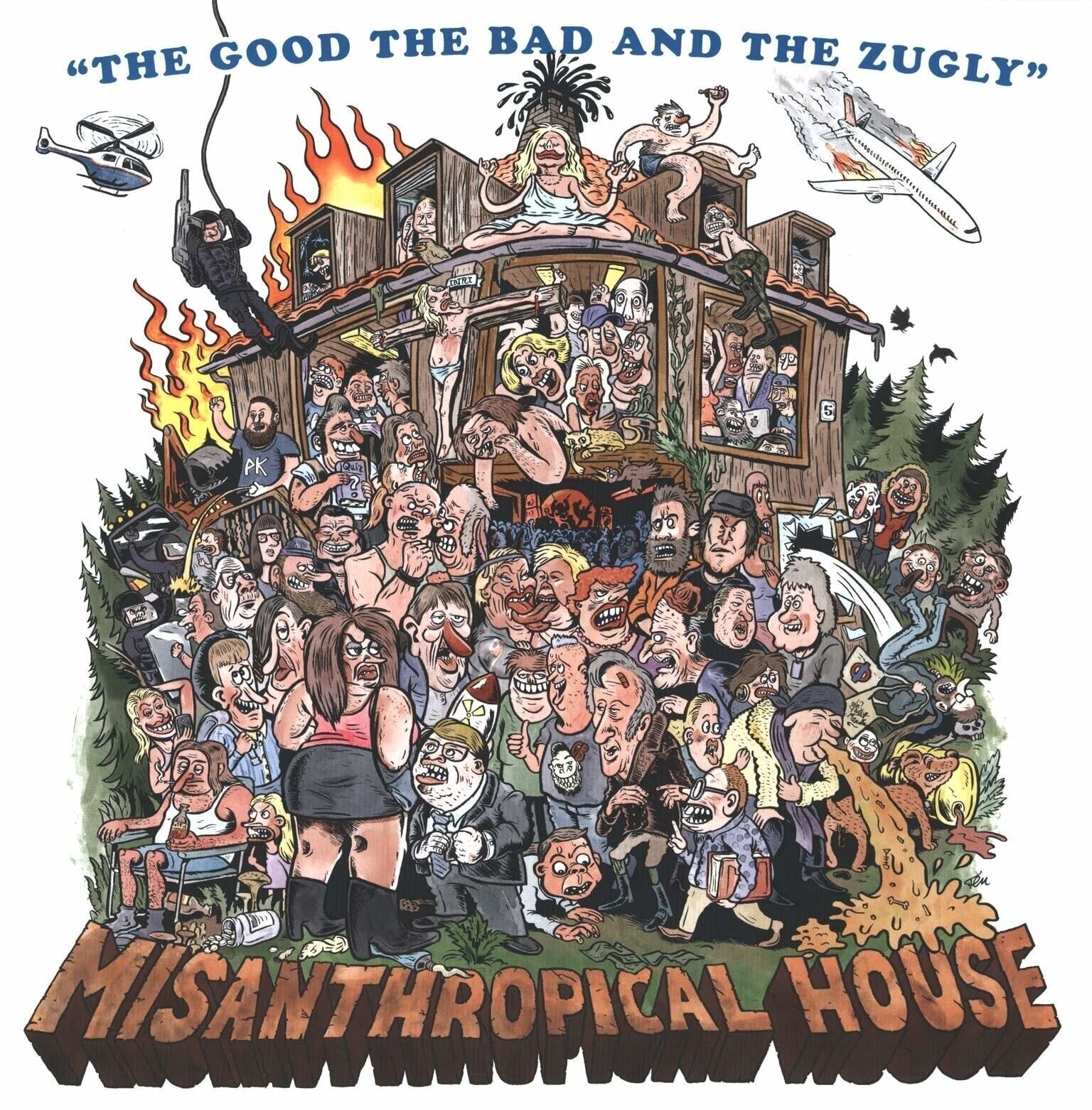 Schallplatte The Good, The Bad & The Zugly - Misanthropical House (Orange Coloured) (LP)