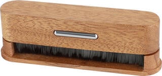 Borstel voor LP's Muziker Wooden Carbon Fiber Record Brush Borstel voor LP's