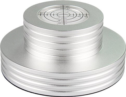 Stabilizator Muziker Record Aluminum Stabilizer with Bubble Level Silver Stabilizator