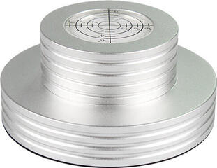 Stabilisator Muziker Record Aluminum Stabilizer with Bubble Level Silver Stabilisator