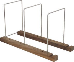 Tafelstandaard voor LP's Muziker 7'', 10'' and 12'' Vinyl record display stand Tafelstandaard voor LP's Natural