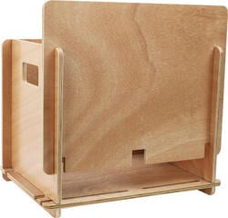 Doboz LP lemezekhez Muziker Self-Assembly Plywood Doboz LP lemezekhez Natural