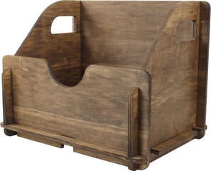 Doboz LP lemezekhez Muziker Self-Assembly Plywood Doboz LP lemezekhez Brown