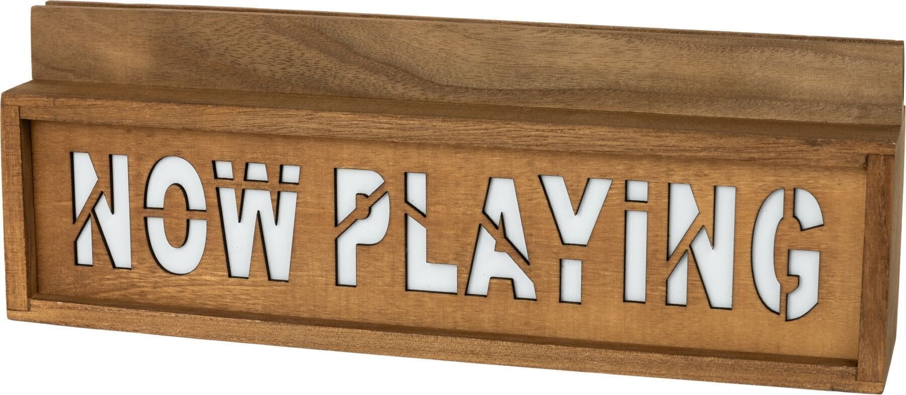 Stalo vinilo plokštelių laikiklis Muziker Now Playing Vinyl Record Album Display Stand