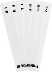 Veranstalter auf LP-Platten Muziker Acrylic Vinyl Record White