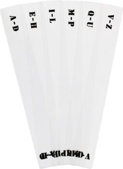 Vinüülplaatide organiseerija Muziker Acrylic Vinyl Record Dividers - 1
