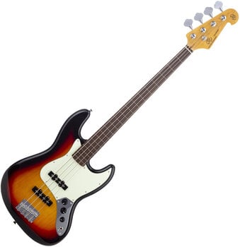 Befrizė bosinė gitara SX SJB62 Plus FL 3-Tone Sunburst - 1