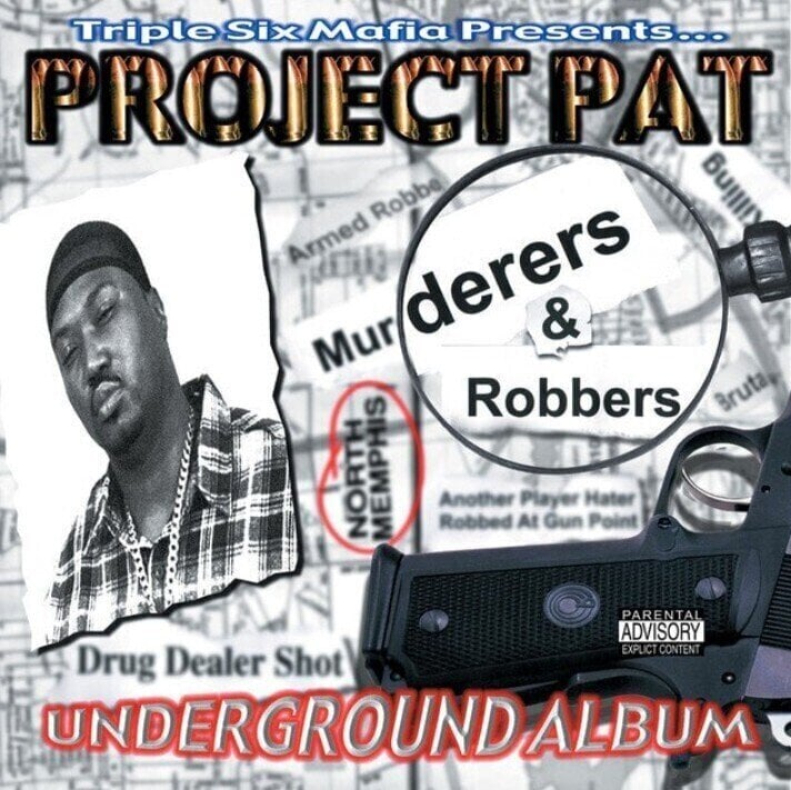 Project Pat - Murderers & Robbers (Translucent Black Ice Coloured) (LP)