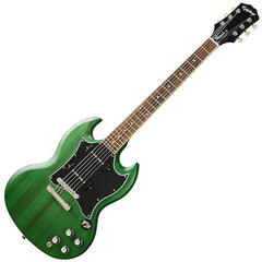 Elektromos gitár Epiphone SG Classic Worn P-90s Inverness Green Elektromos gitár