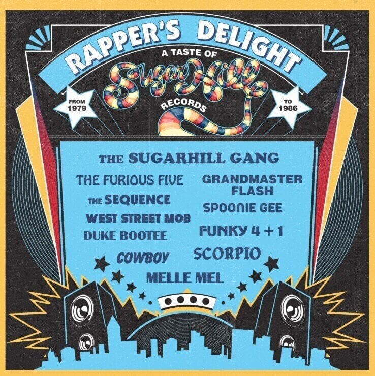 LP ploča Various Artists - Rappers Delight: A Taste Of Sugar Hill Records Records (1979-1986) (Iced Orange Coloured) (2 LP)