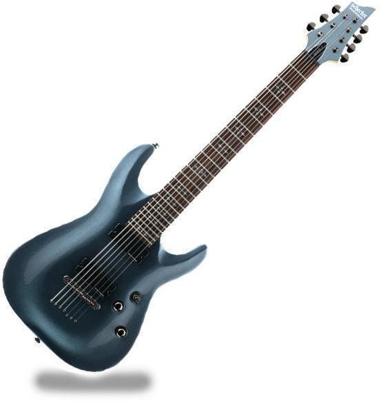 Elektrische gitaar Schecter DEMON 7 Titanium