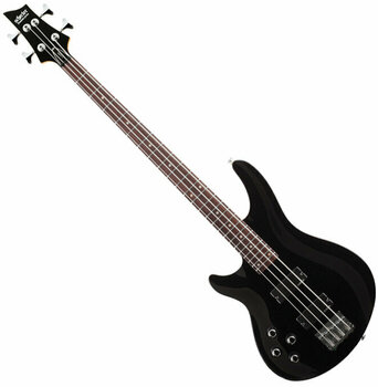 Bas gitare za levoruke Schecter OMEN 4 Bass Left Handed Black - 1