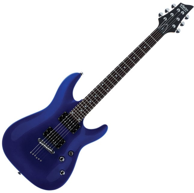 Elektrische gitaar Schecter OMEN 6 Electric Blue