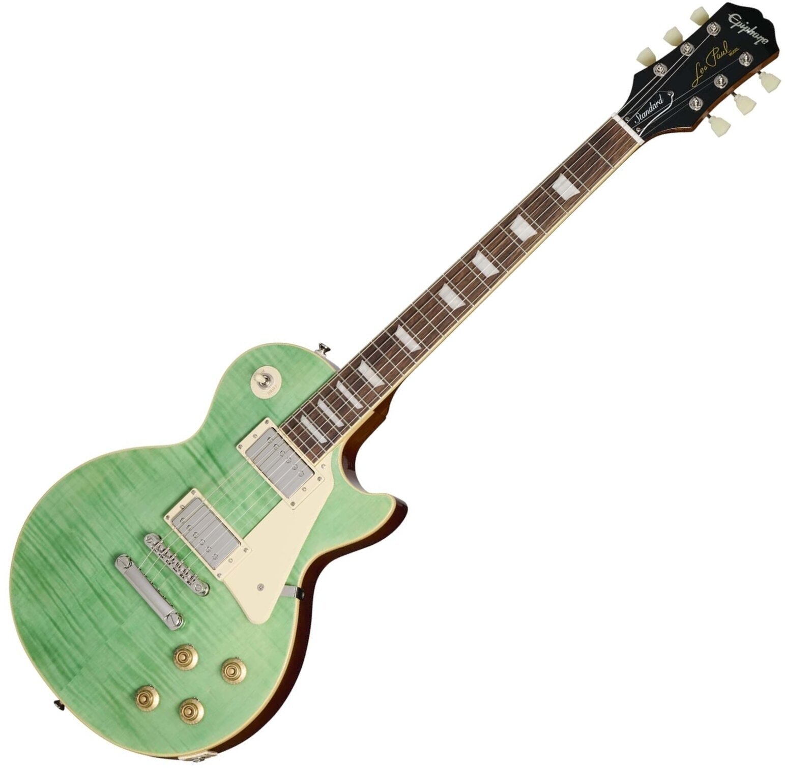 Elektrická kytara Epiphone Les Paul Standard 50s Figured SeaFoam Green Elektrická kytara