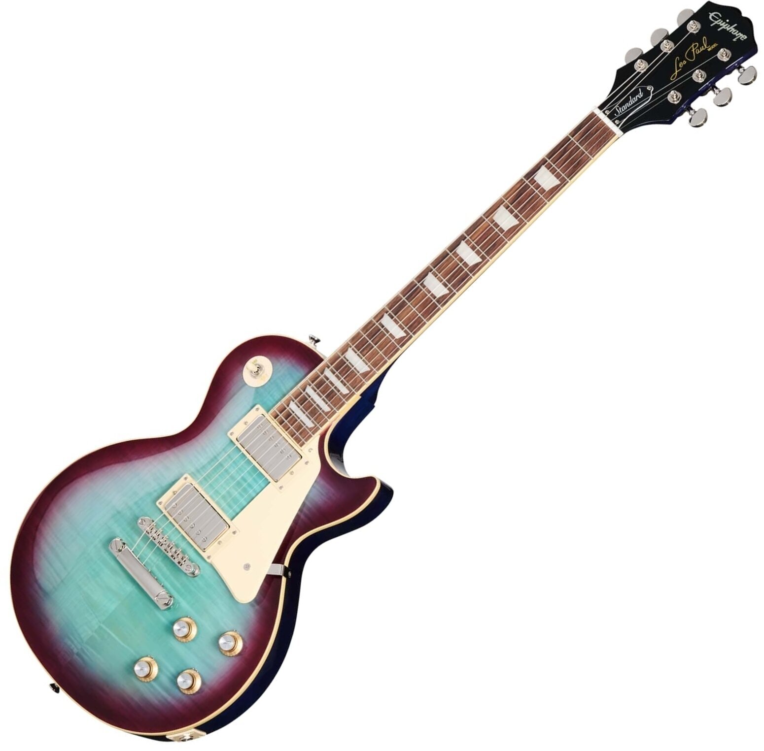 Guitarra eléctrica Epiphone Les Paul Standard 60s Figured Blueberry Burst Guitarra eléctrica