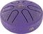 Tongue Drum Meinl Pocket Steel 3" A Major 440hz Lotus Flower/Purple Tongue Drum