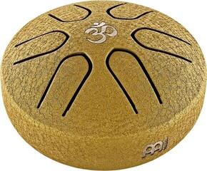 Tongue Drum Meinl Pocket Steel 3" A Major 440hz Om/Gold Tongue Drum