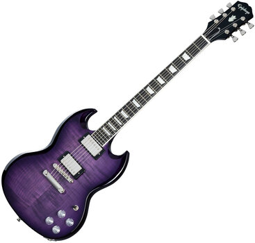 E-Gitarre Epiphone SG Modern Figured Purple Burst E-Gitarre - 1
