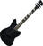 Guitarra elétrica de 7 cordas Jackson X Series Surfcaster SF HT7 LRL Metallic Black Guitarra elétrica de 7 cordas