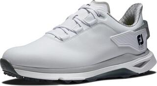 Męskie buty golfowe Footjoy PRO SLX Carbon White/White/Grey 42,5 Męskie buty golfowe