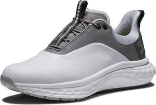 Calçado de golfe para homem Footjoy Quantum White/Grey/Silver