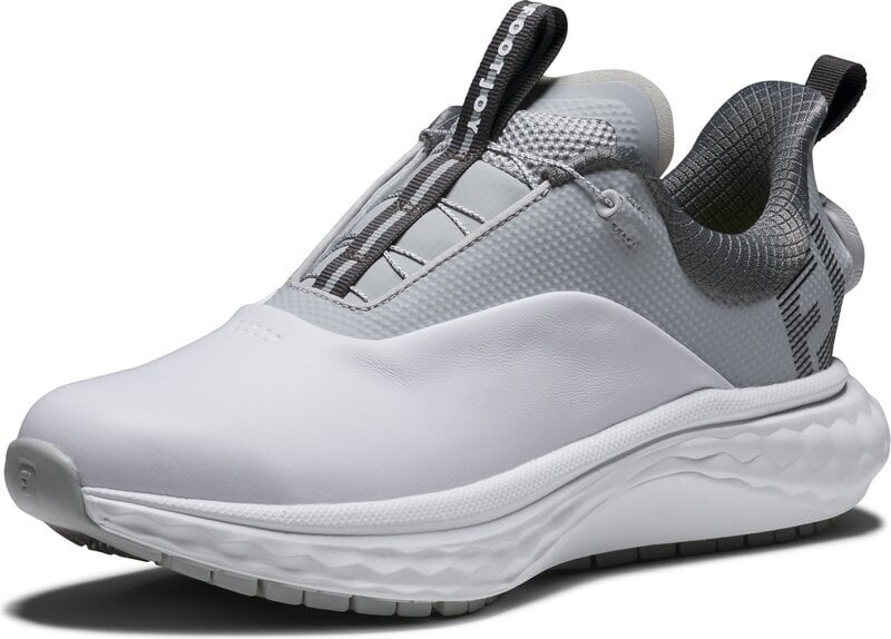 Dámske golfové boty Footjoy Quantum BOA White/Charcoal/Black 39 Dámske golfové boty