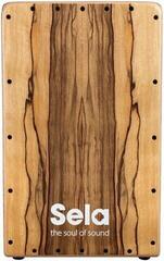 Wood-Cajon Sela Iconic Cajon Limba Natural Wood-Cajon