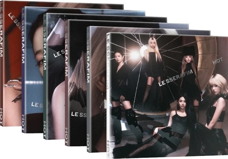 Music CD Le Sserafim - 5th Mini Album 'HOT' Compact Version (CD)