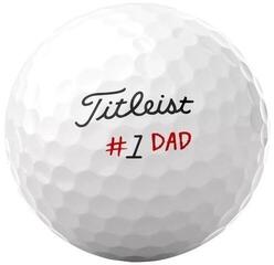 Golfové lopty Titleist Pro V1 2025 White Fathers Day Golfové lopty