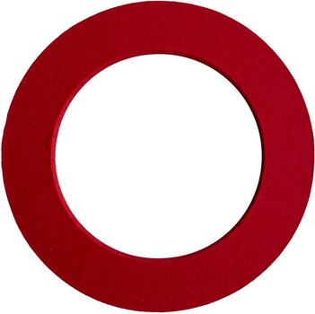 Instrumente de percuție pentru terapie muzicală Sela SEASBFR225 Inel de pâslă Red - 1