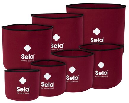 Slagverkssveske Sela Crystal Singing Bowl Sleeve Set 7 pcs - 1