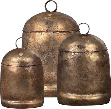 Perkusní nástroj Rolničky Sela Harmony Zvonečky Brass - 1