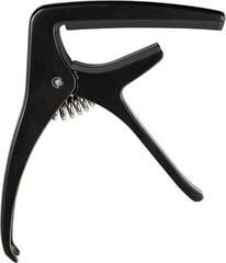 Capodastre pour guitare accoustique Cascha CACP1A Black Capodastre pour guitare accoustique