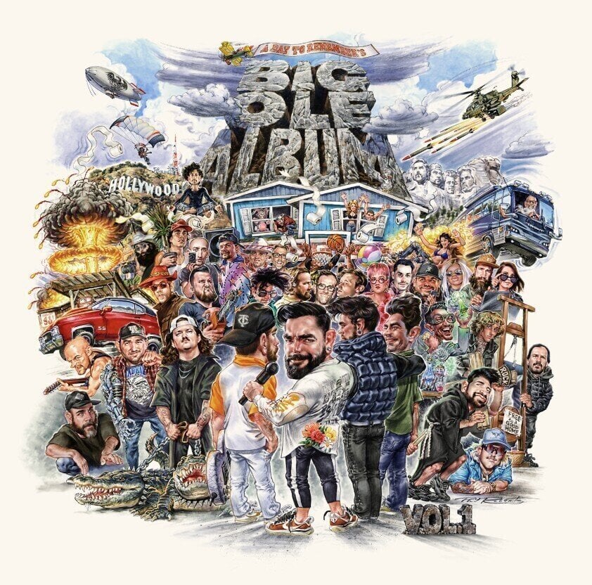 Disc de vinil A Day To Remember - Big Ole Album Vol. 1 (Black & White Coloured) (Limited Edtition) (LP)