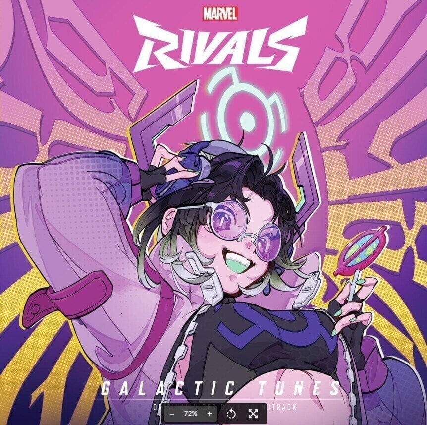 Vinyl Record Synchron Stage Orchestra - Marvel Rivals: Galactic Tunes (Purple Coloured) (LP)