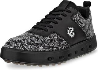 Heren golfschoenen Ecco Street 720 Black Print