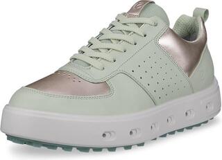 Ženski čevlji za golf Ecco Street 720 Gold Metallic/Matcha