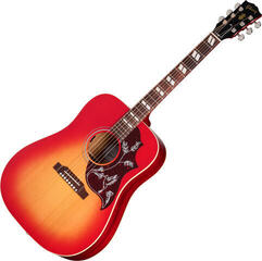 Dreadnought z elektroniką Gibson Hummingbird Special Satin Vintage Cherry Sunburst Dreadnought z elektroniką