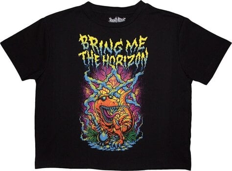 Paita Bring Me The Horizon Smoking Dinosaur Black M Naisten Paita - 1