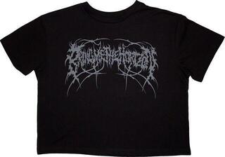 Majica Bring Me The Horizon Metal Logo Genxsis Ladies Crop Top-Majica s kratkimi rokavi/Black/Kratki