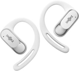 Bezdrátová sluchátka za uši Shokz OpenFit Air White Bezdrátová sluchátka za uši