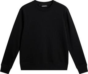 Pulover s kapuco/Pulover J.Lindeberg Alpha Crew Neck Black