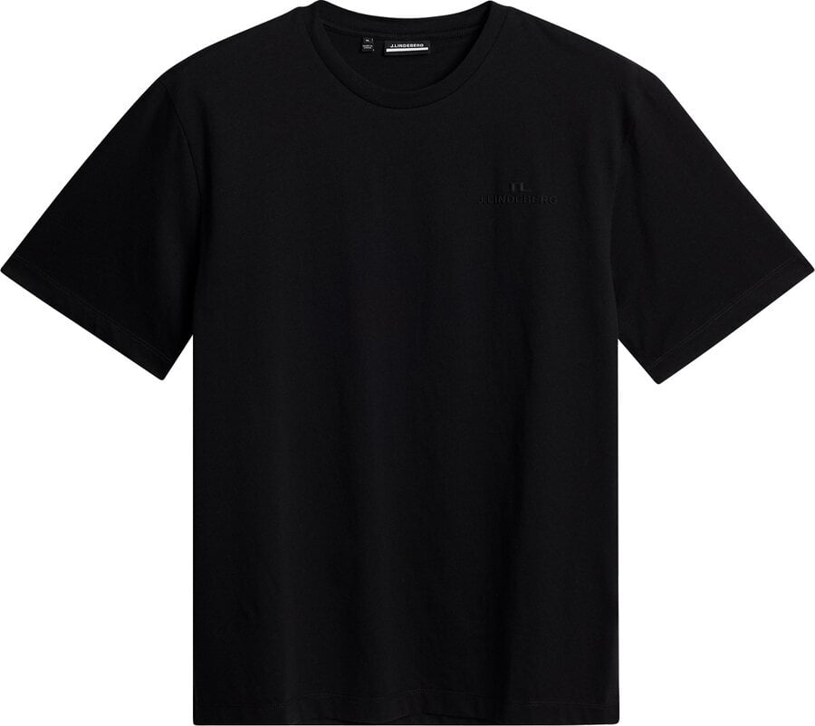 Tricou polo J.Lindeberg Alpha T-shirt Black M Tricou polo