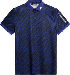 Poloshirt J.Lindeberg Tour Tech Print Tiger Clematis