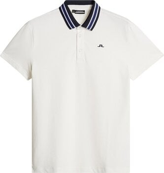 Tricou polo J.Lindeberg Bjorn White L Tricou polo - 1